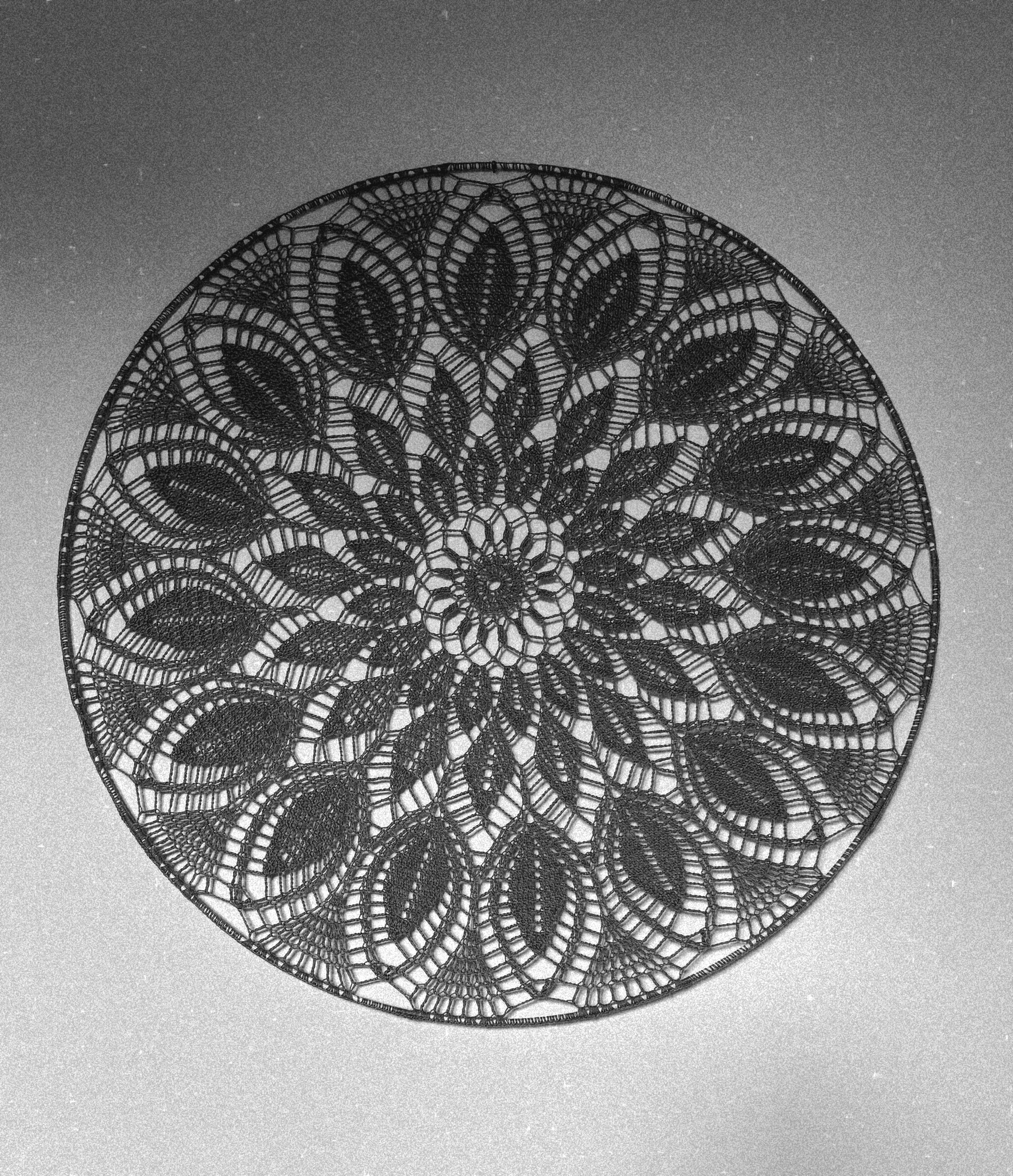 Mandala na obręczy
